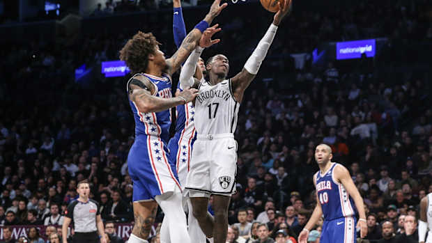 Brooklyn Nets guard Dennis Schroder